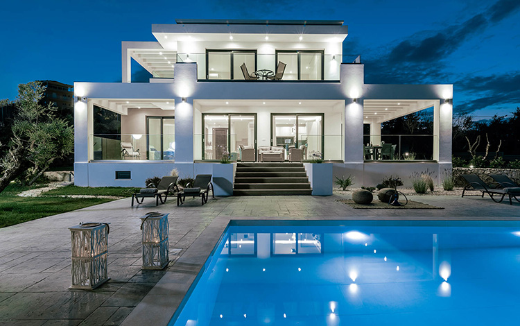 tsilivi accommodation villa private pool